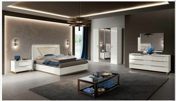 Chambre Smarte luxe blanc