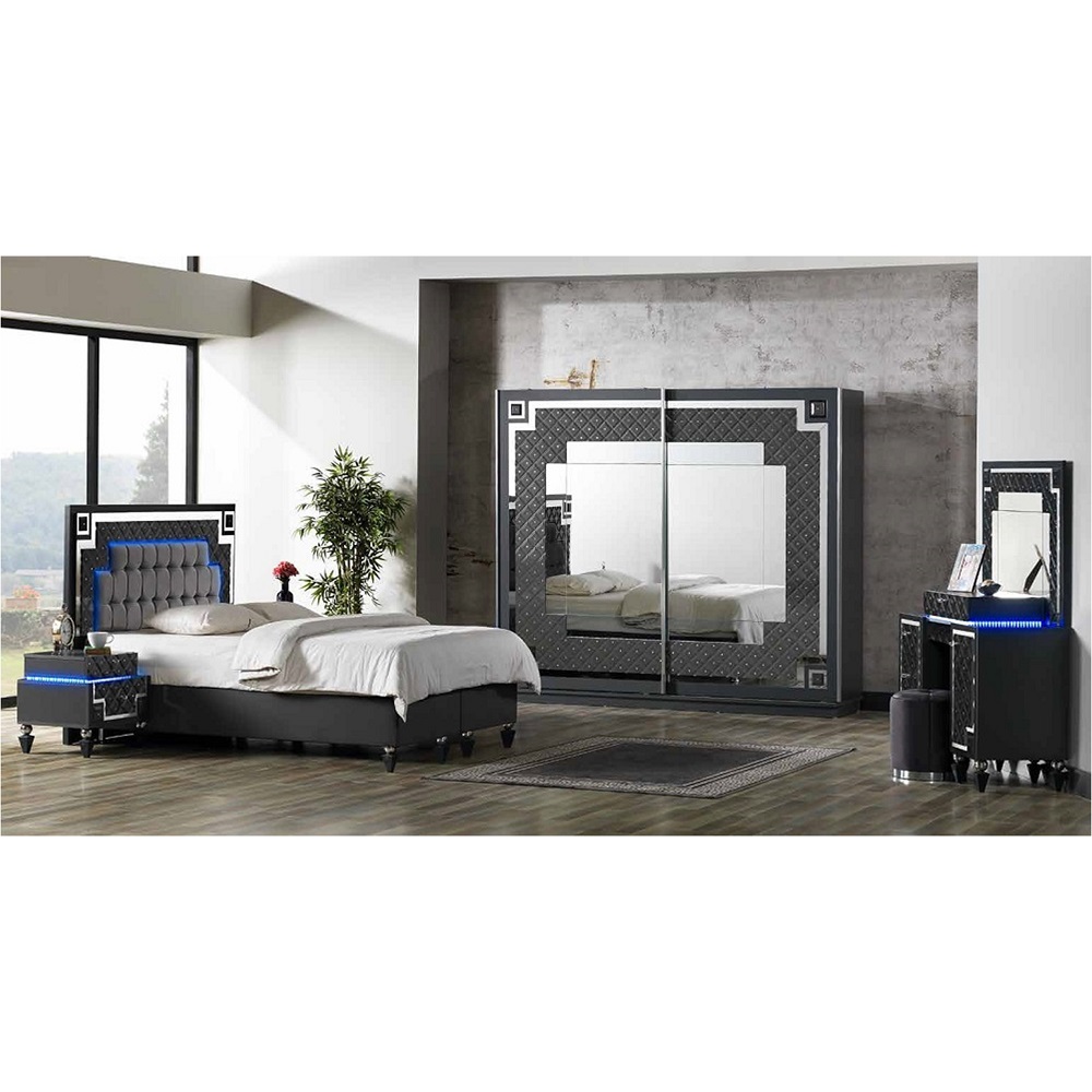 Chambre Kristale gris