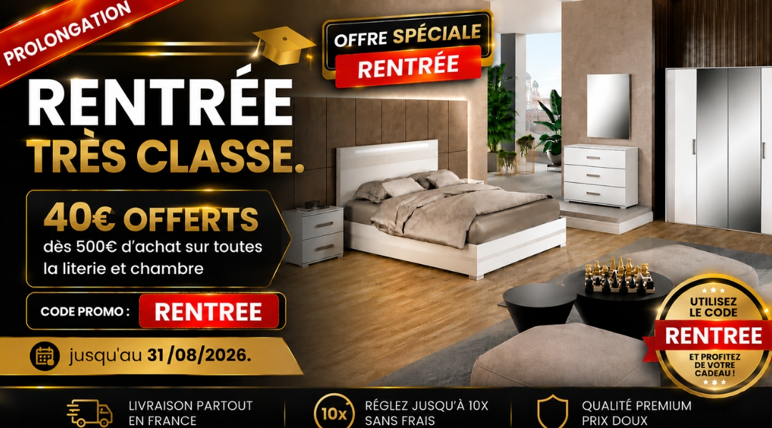 Promotion Design rentrée